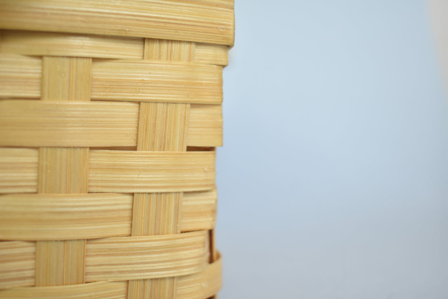 Bamboo Multi Purpose Storage Basket | With Lid | Square Shape