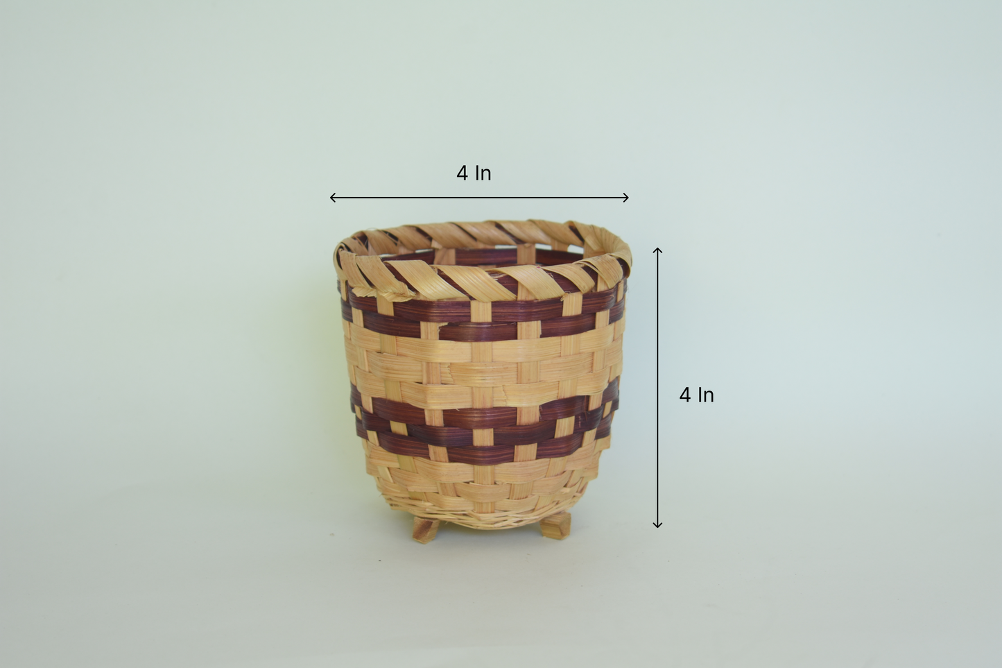Indoor Bamboo Planter | Small Size