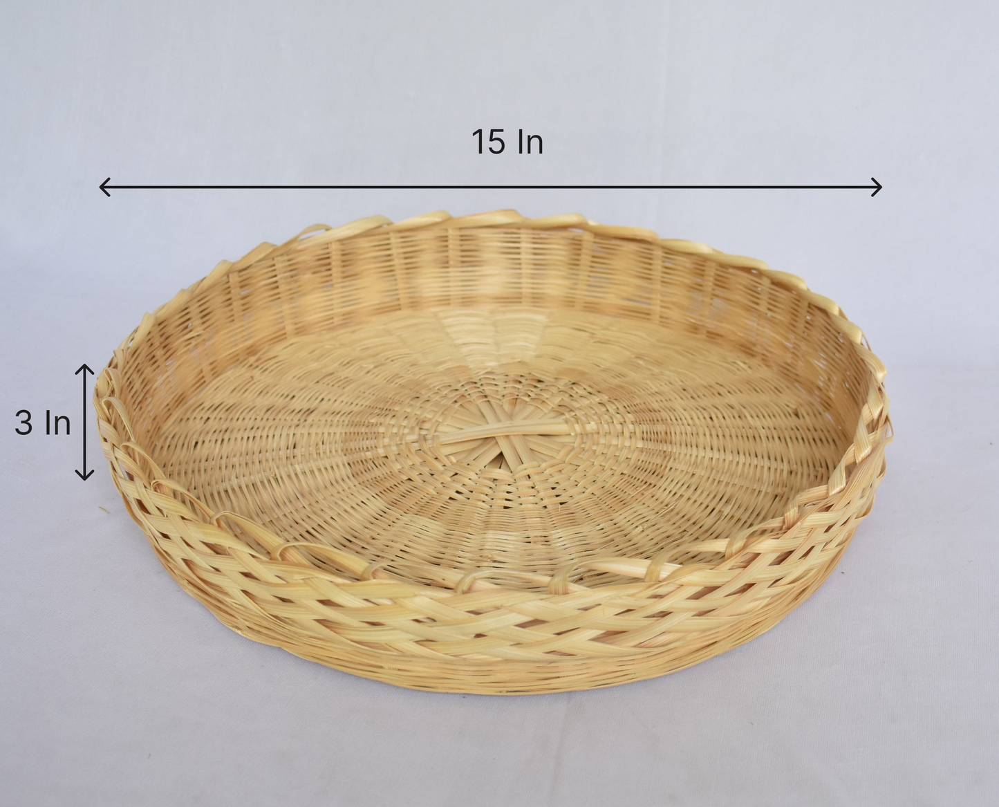 Bamboo Tray | Round Shape