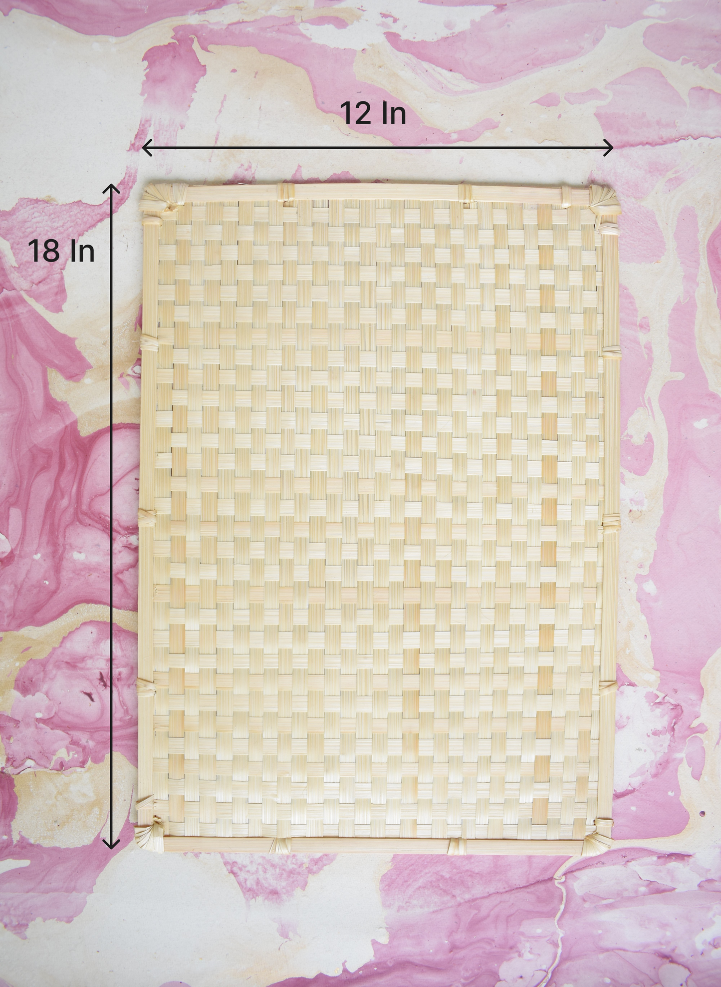 Bamboo Table Mat | Set Of 6 | Rectangular Shape