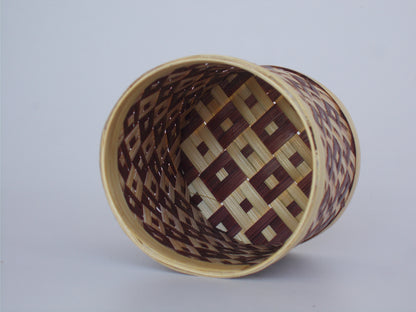 Round Bamboo Pen Stand