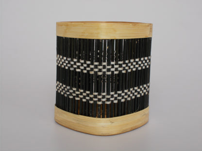 Cuboid Bamboo Pen stand