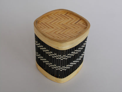 Cuboid Bamboo Pen stand
