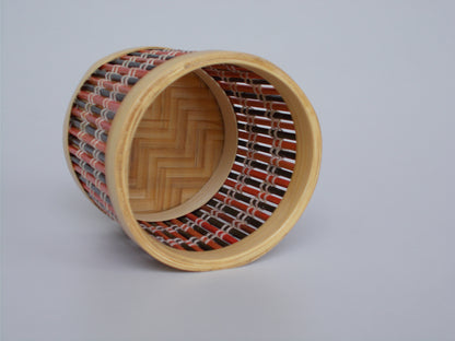 Round Bamboo Pen Stand