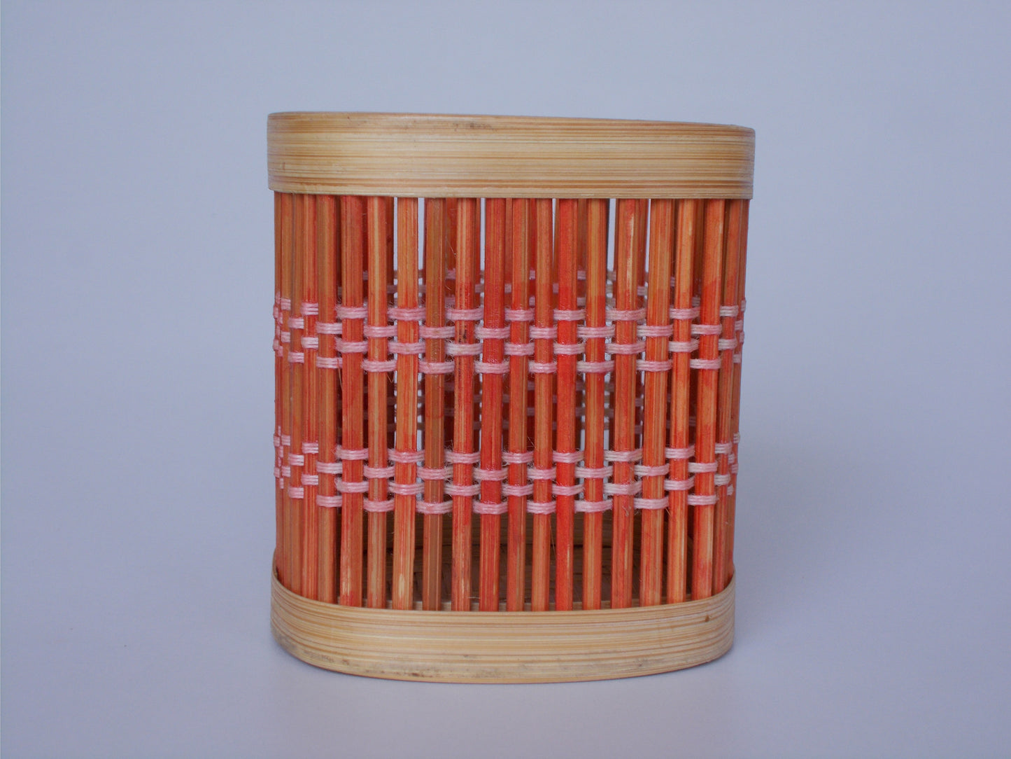 Cuboid Bamboo Pen Stand