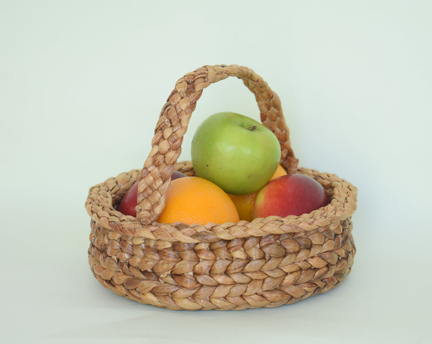 Water Hyacinth Fruit Basket | With Handle