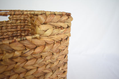 Water Hyacinth Multi Purpose Storage Basket | Laundry Basket | Medium Size
