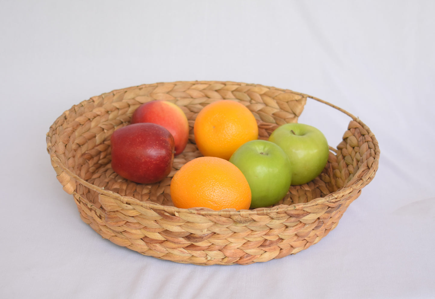 Water Hyacinth Fruit Basket | Round Shape