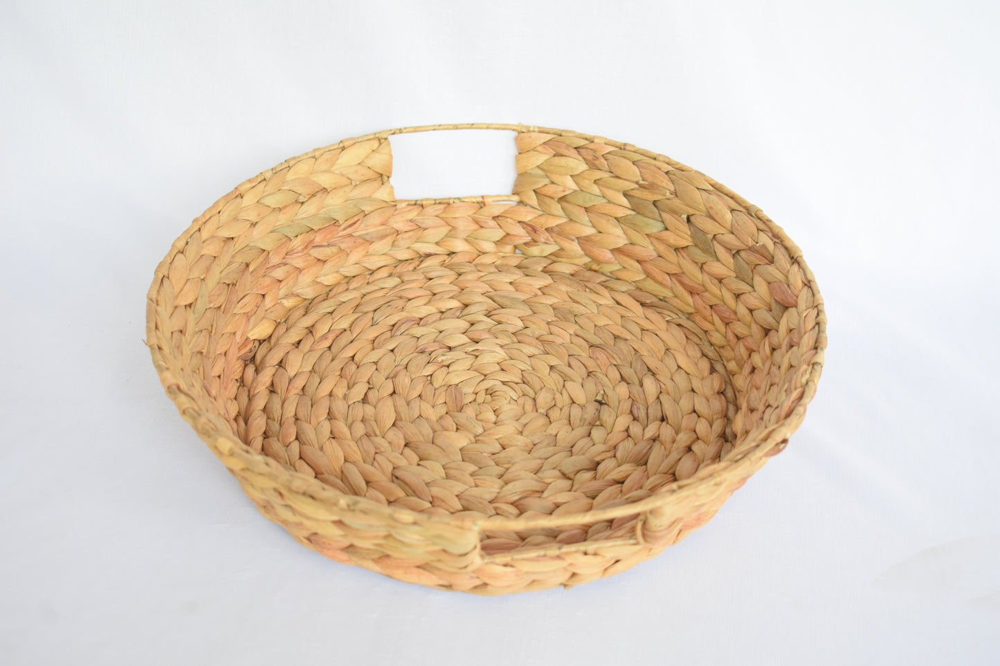 Water Hyacinth Fruit Basket | Round Shape