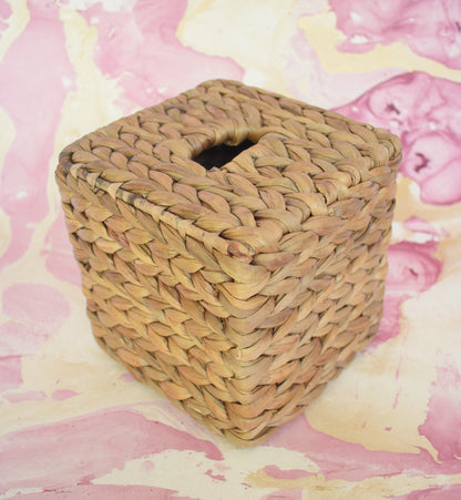 Water Hyacinth Tissue Box | Square Shape