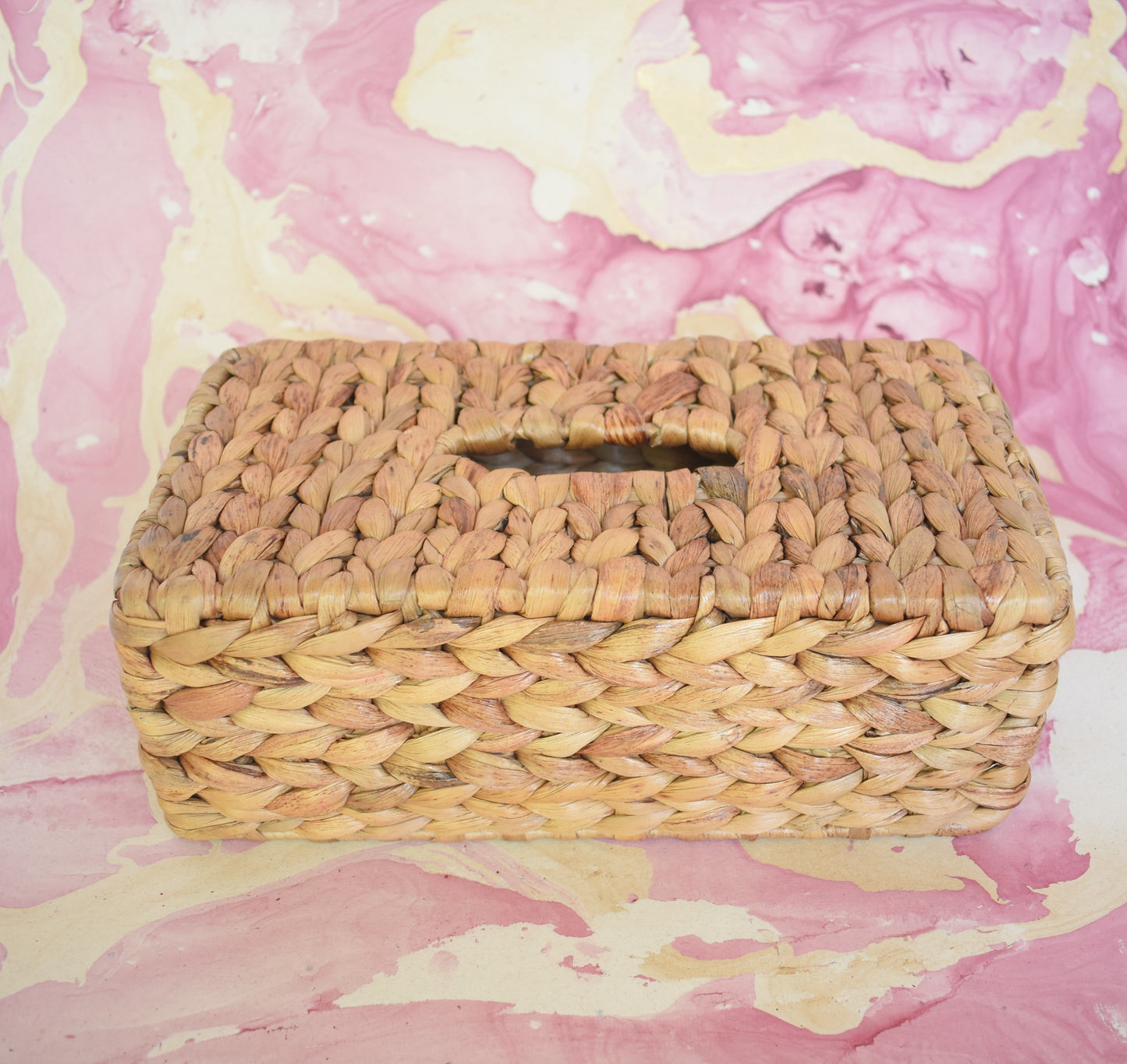 Water Hyacinth Tissue Box