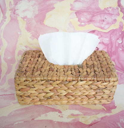 Water Hyacinth Tissue Box