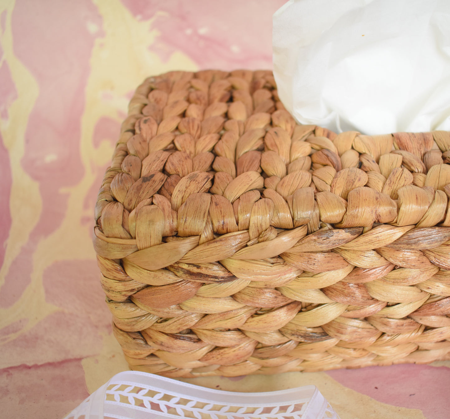 Water Hyacinth Tissue Box