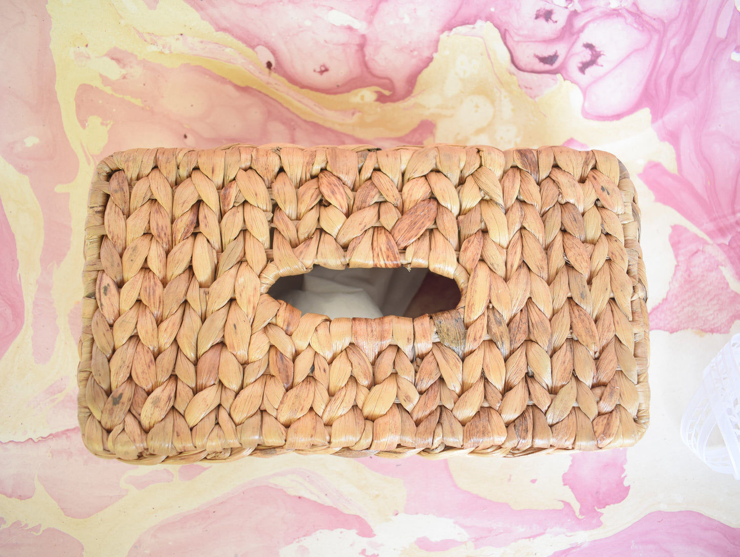 Water Hyacinth Tissue Box