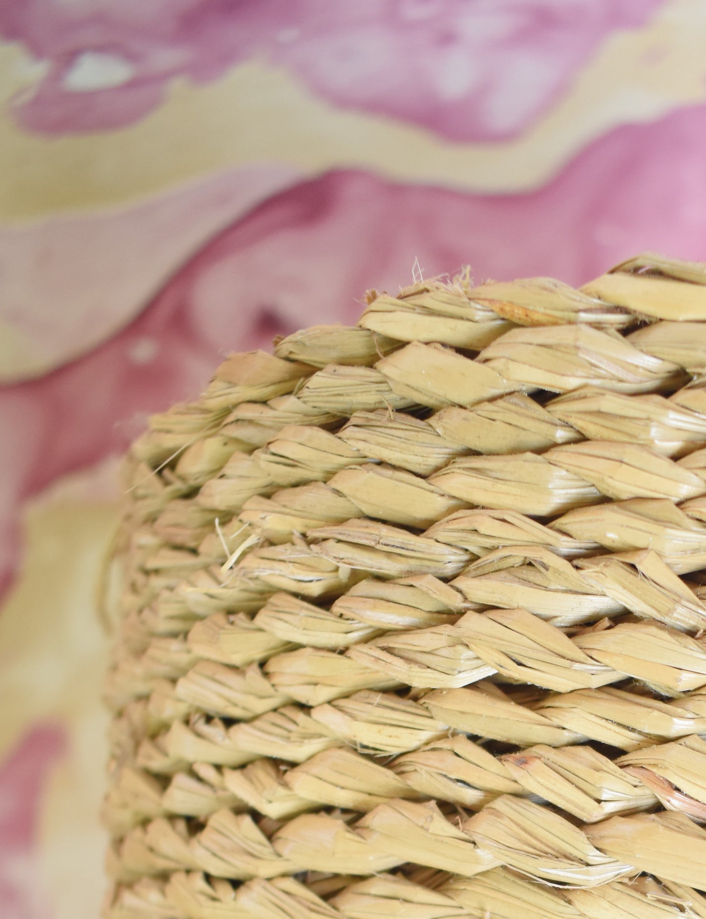 Water Hyacinth Multi Purpose Storage Basket | With Lid