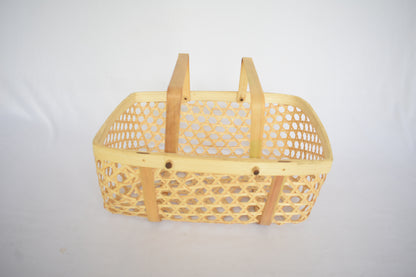Bamboo Gift Basket | With Handle