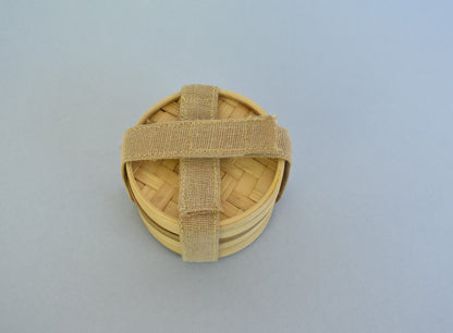 Bamboo Tea Coasters | Oval Shape