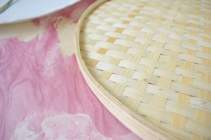 Bamboo Table Mat | Round | Set of 6