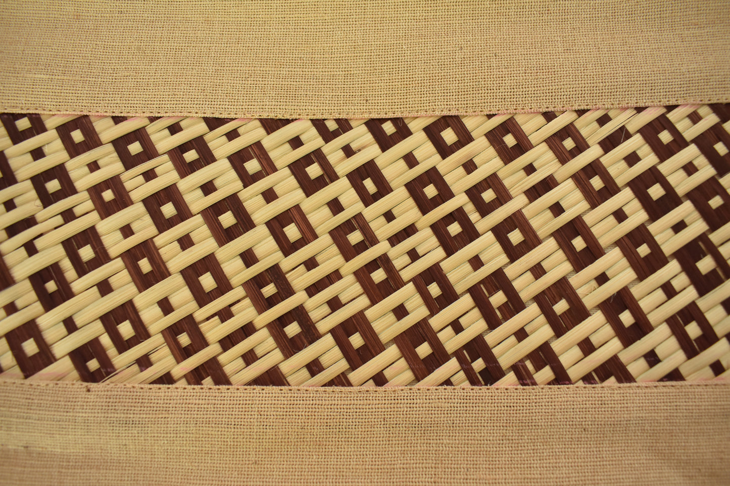 Jute + Bamboo Short Handle Tote Bag