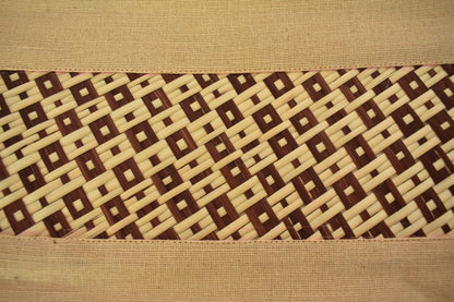 Jute + Bamboo Short Handle Tote Bag