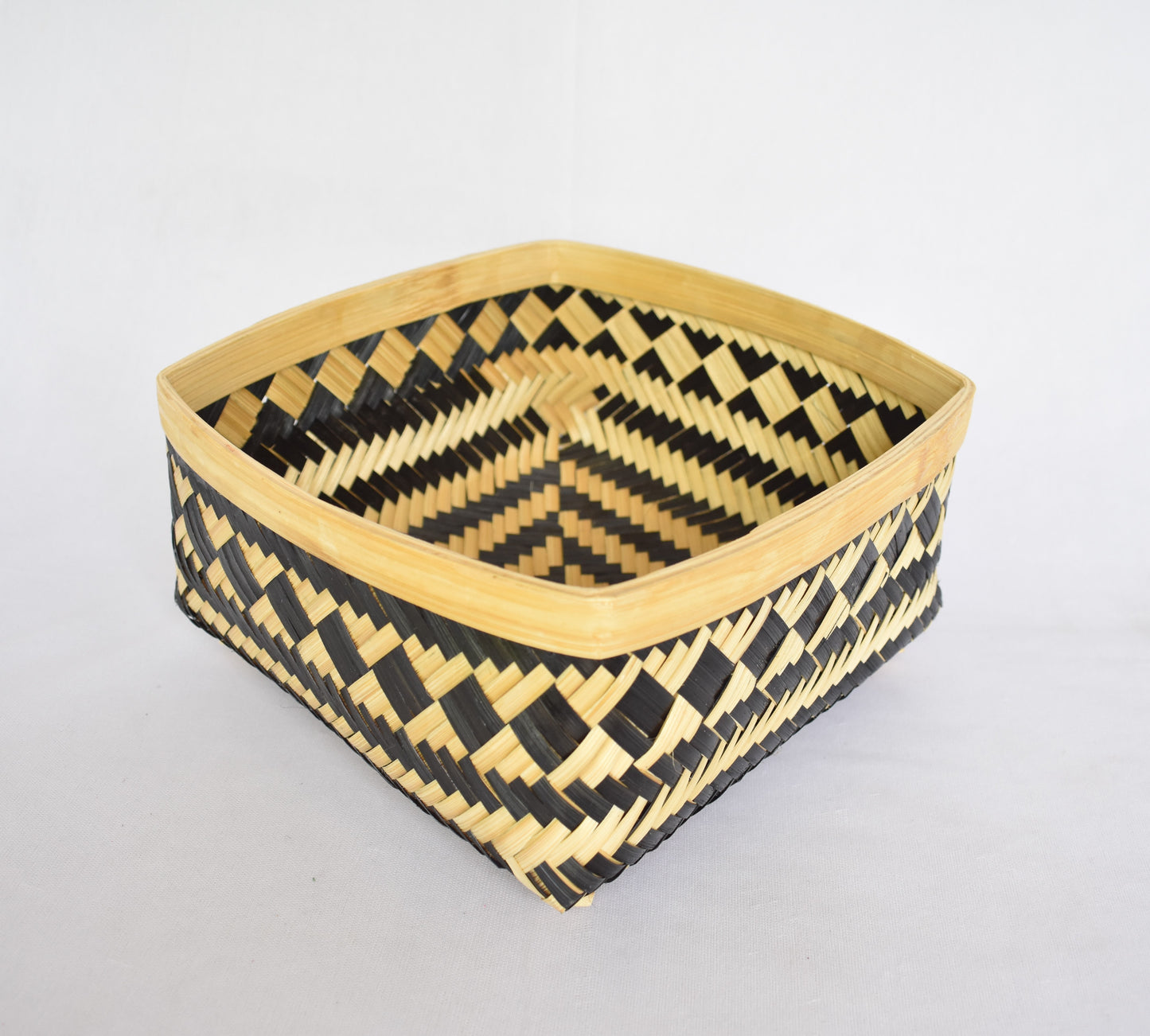 Bamboo Multi Purpose Storage Basket | Square | Small