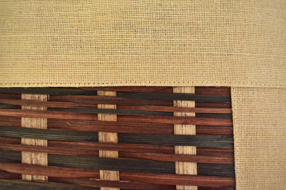 Jute + Bamboo Short Handle Tote Bag