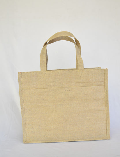 Plain Jute Tote Bag
