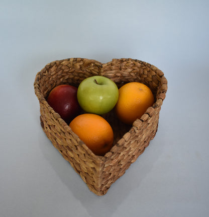 Water Hyacinth Tray | Heart Shape