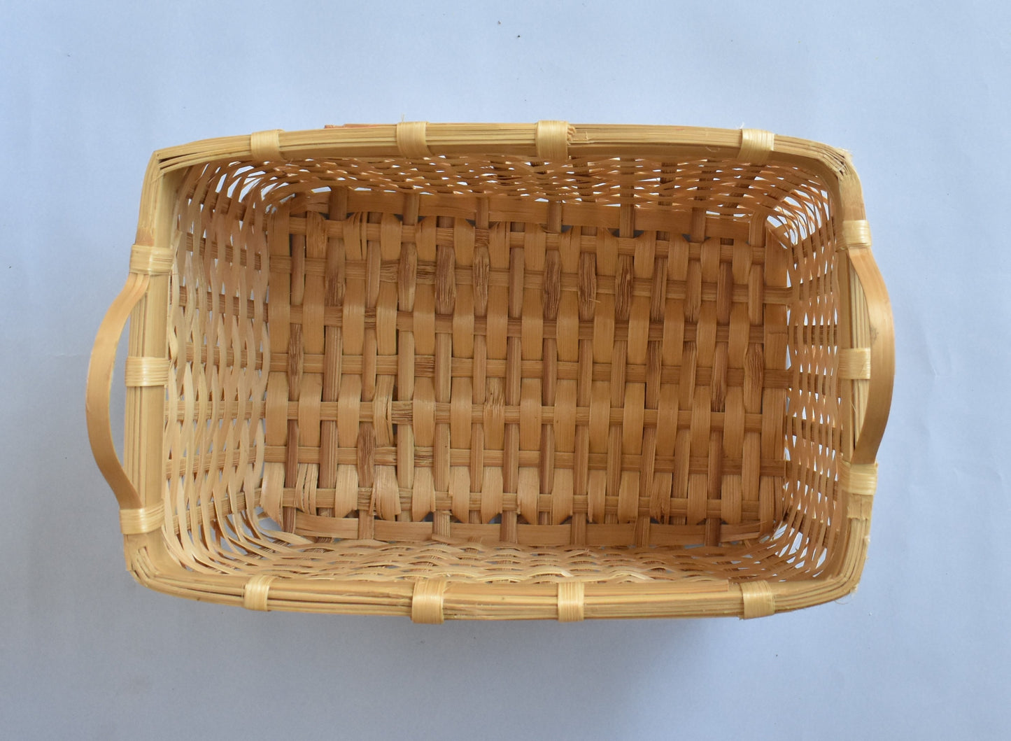 Bamboo Multi Purpose Storage Basket | With Handle