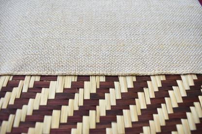 Jute + Bamboo Office Folders