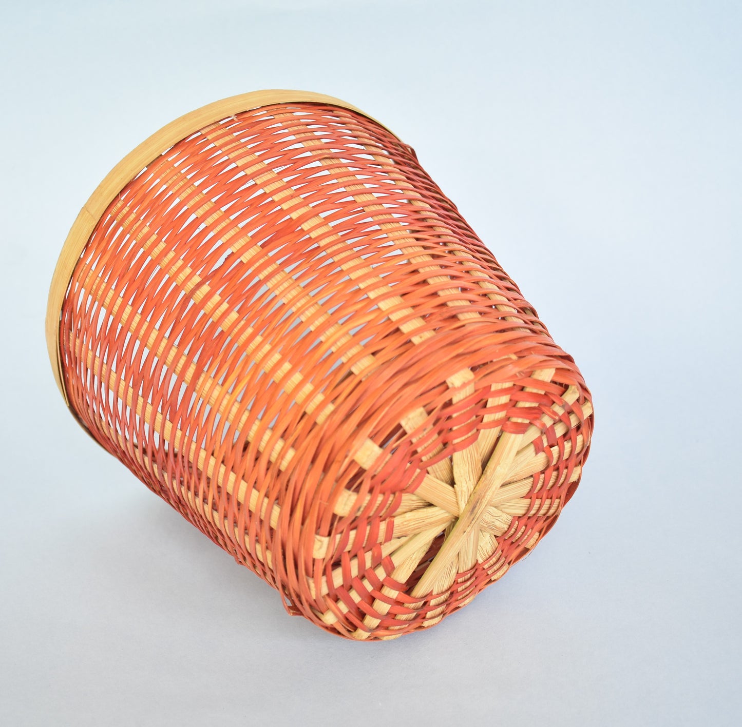 Bamboo Storage Bin | Round Shape |Small