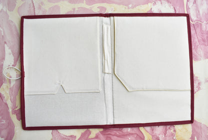 Jute + Bamboo Office Folder