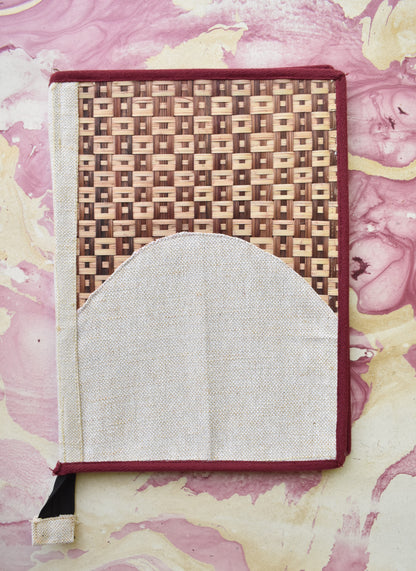 Jute + Bamboo Office Folder
