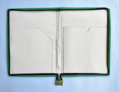 Jute + Bamboo Office Folders