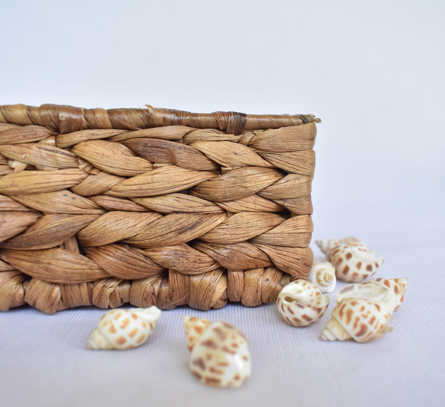 Water Hyacinth Storage Basket | Small Size | Square Shape