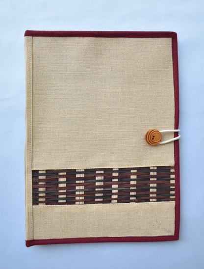 Jute + Bamboo Office Floders