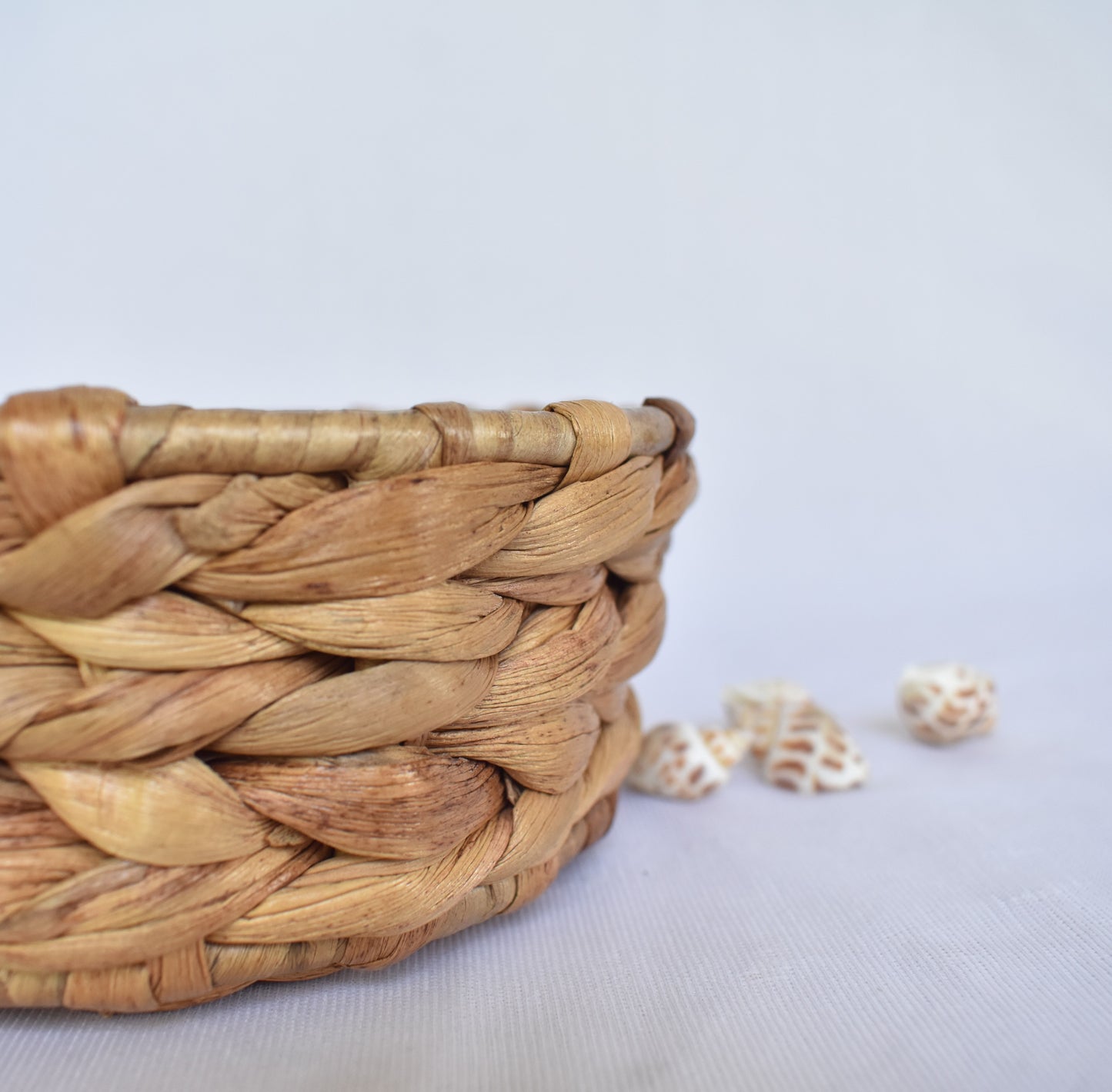 Water Hyacinth Basket | Round | Small Basket
