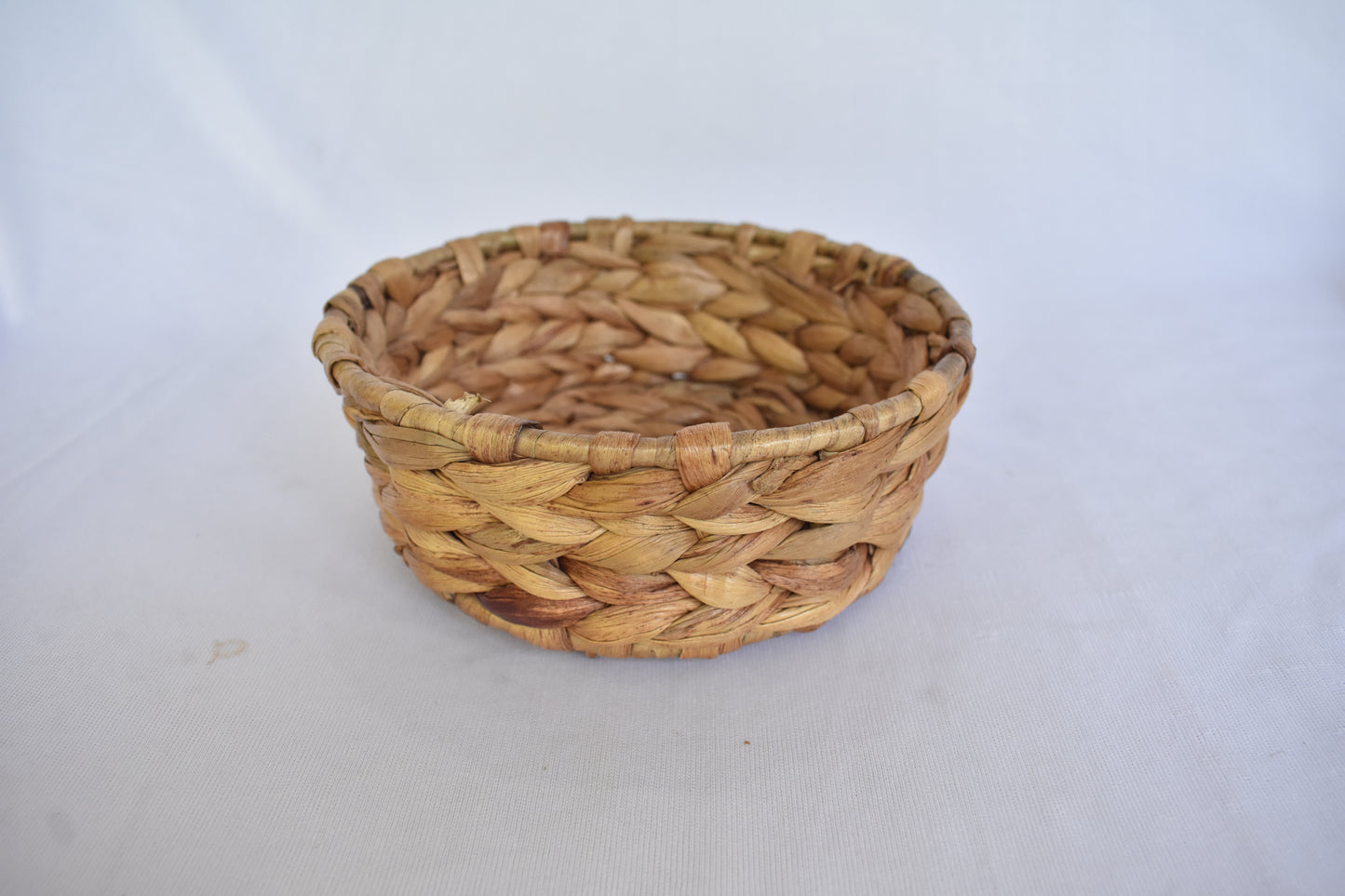 Water Hyacinth Basket | Round | Small Basket