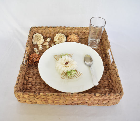 Water Hyacinth Tray | Square Tray
