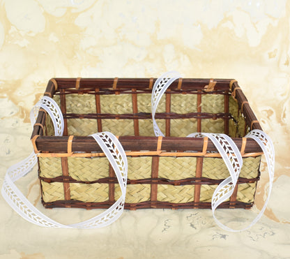 Bamboo Multi Purpose Storage Basket