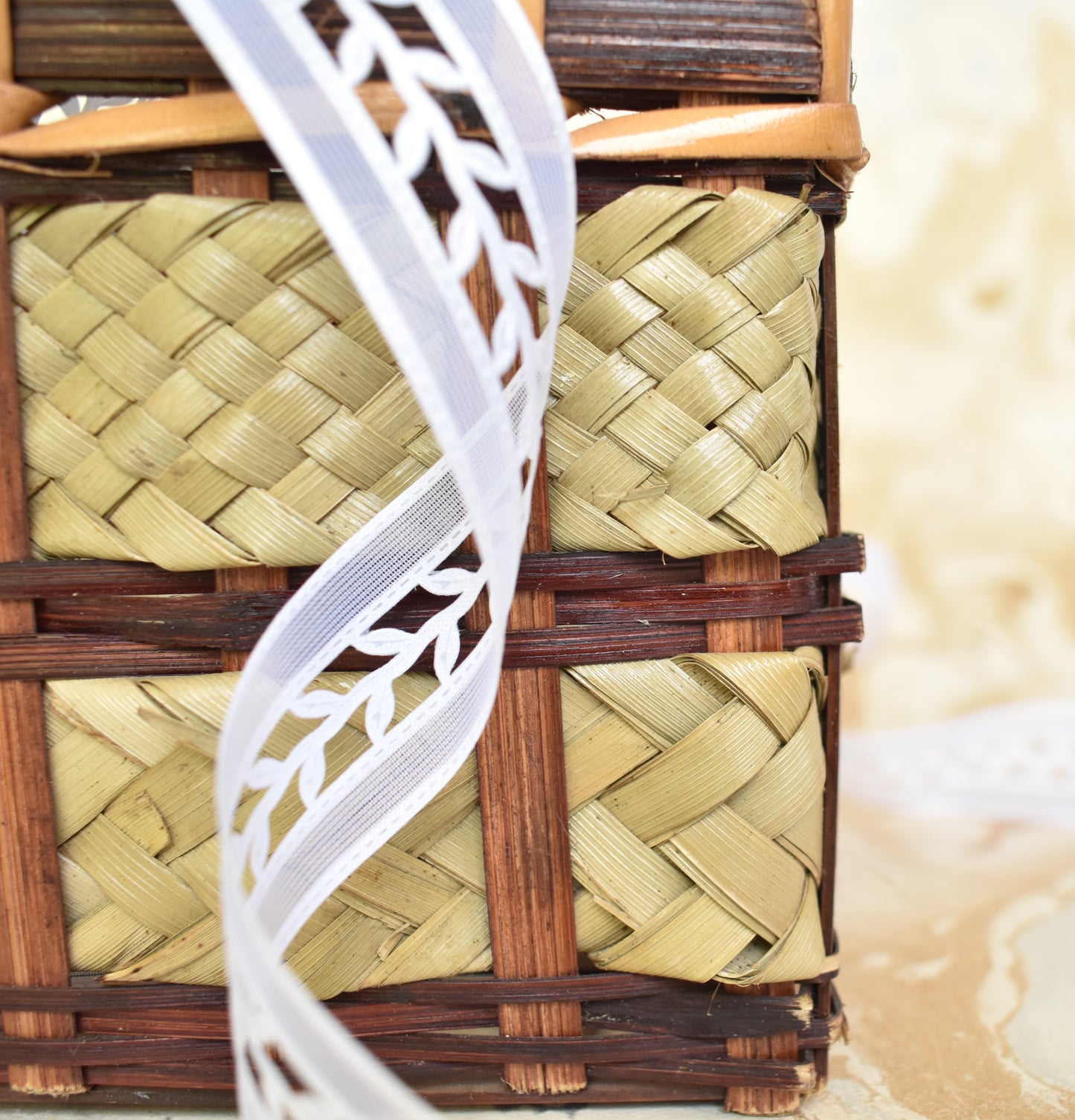 Bamboo Multi Purpose Storage Basket