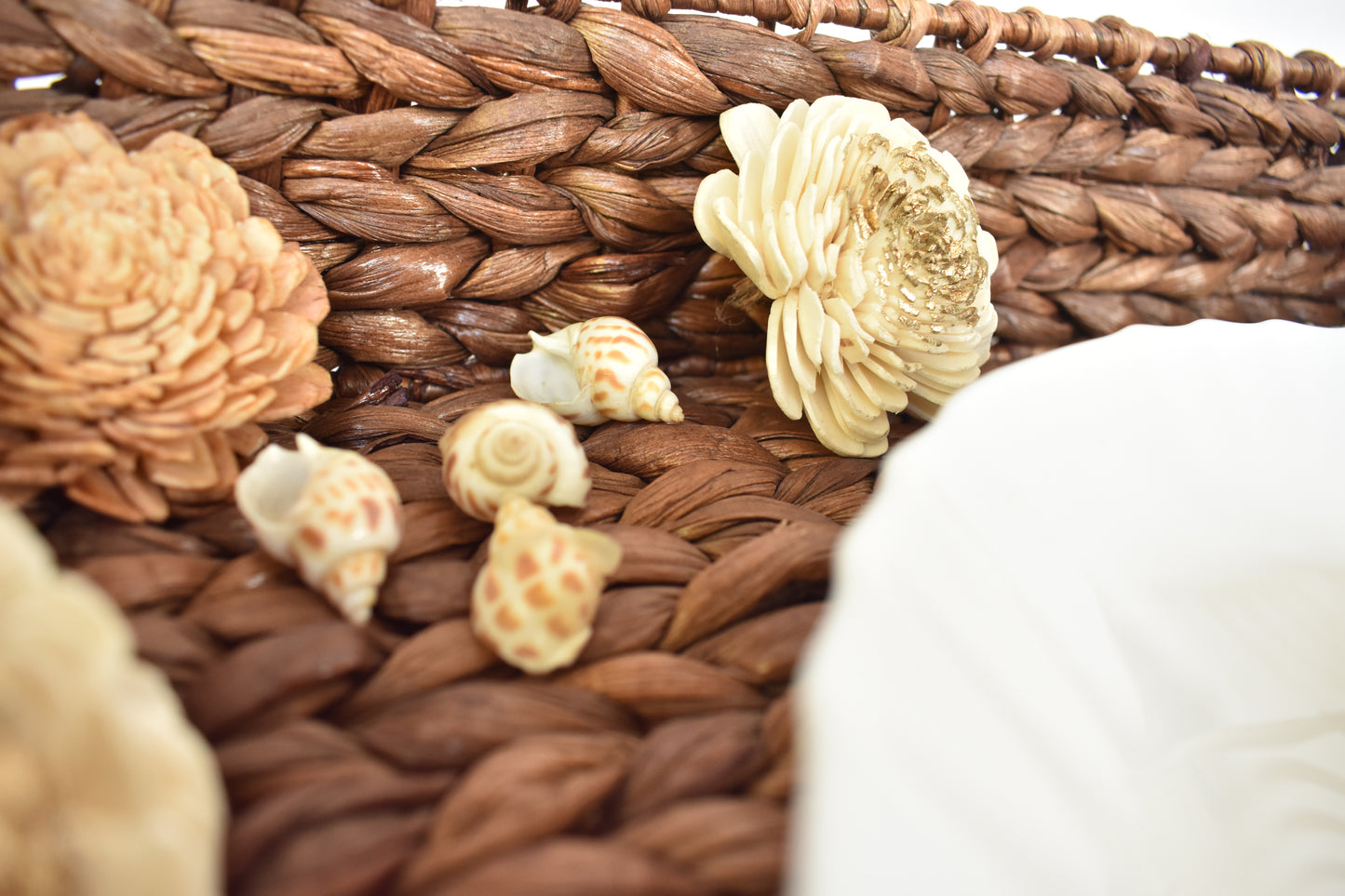 Water Hyacinth Tray | Square Tray | With Handle