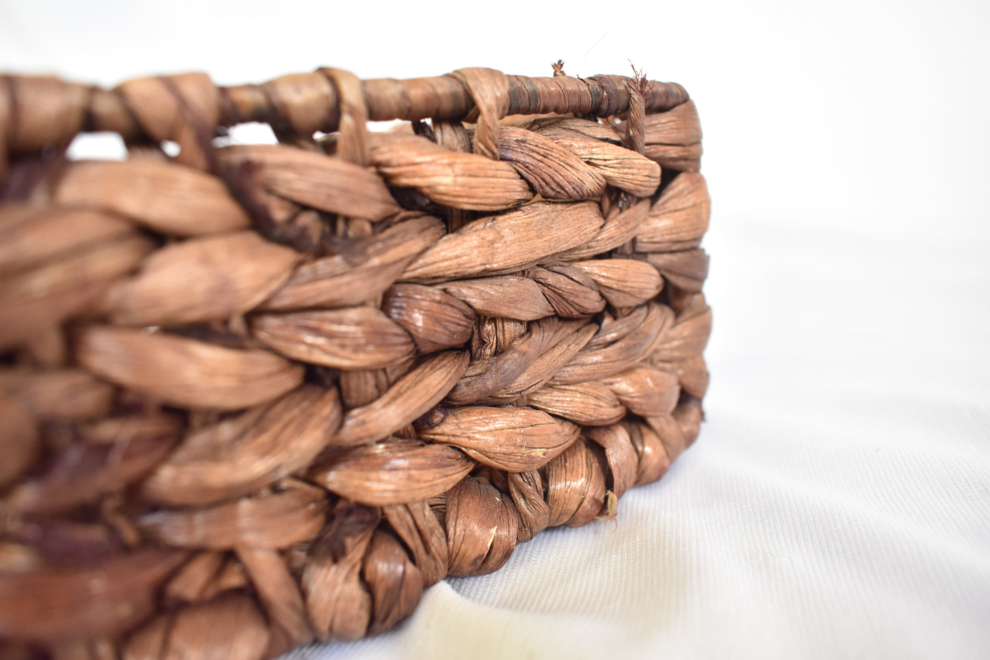 Water Hyacinth Tray | Square Tray | With Handle