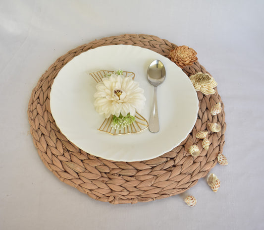 Water Hyacinth Table Mat | Round Mat