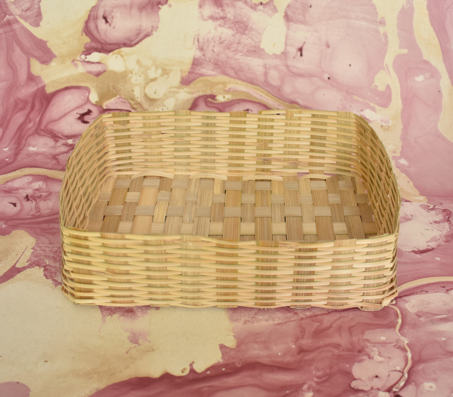 Bamboo Multi Purpose Storage Basket | With Led