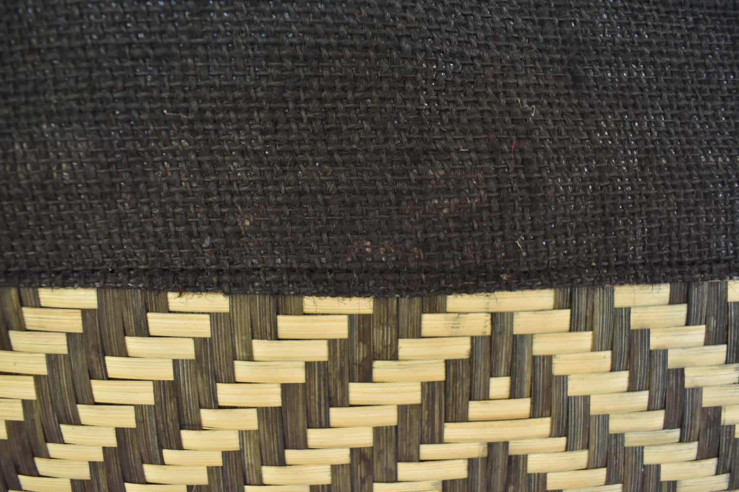 Jute + Bamboo Short Handle Tote Bag