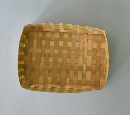 Bamboo Multi Purpose Storage Basket | With Led