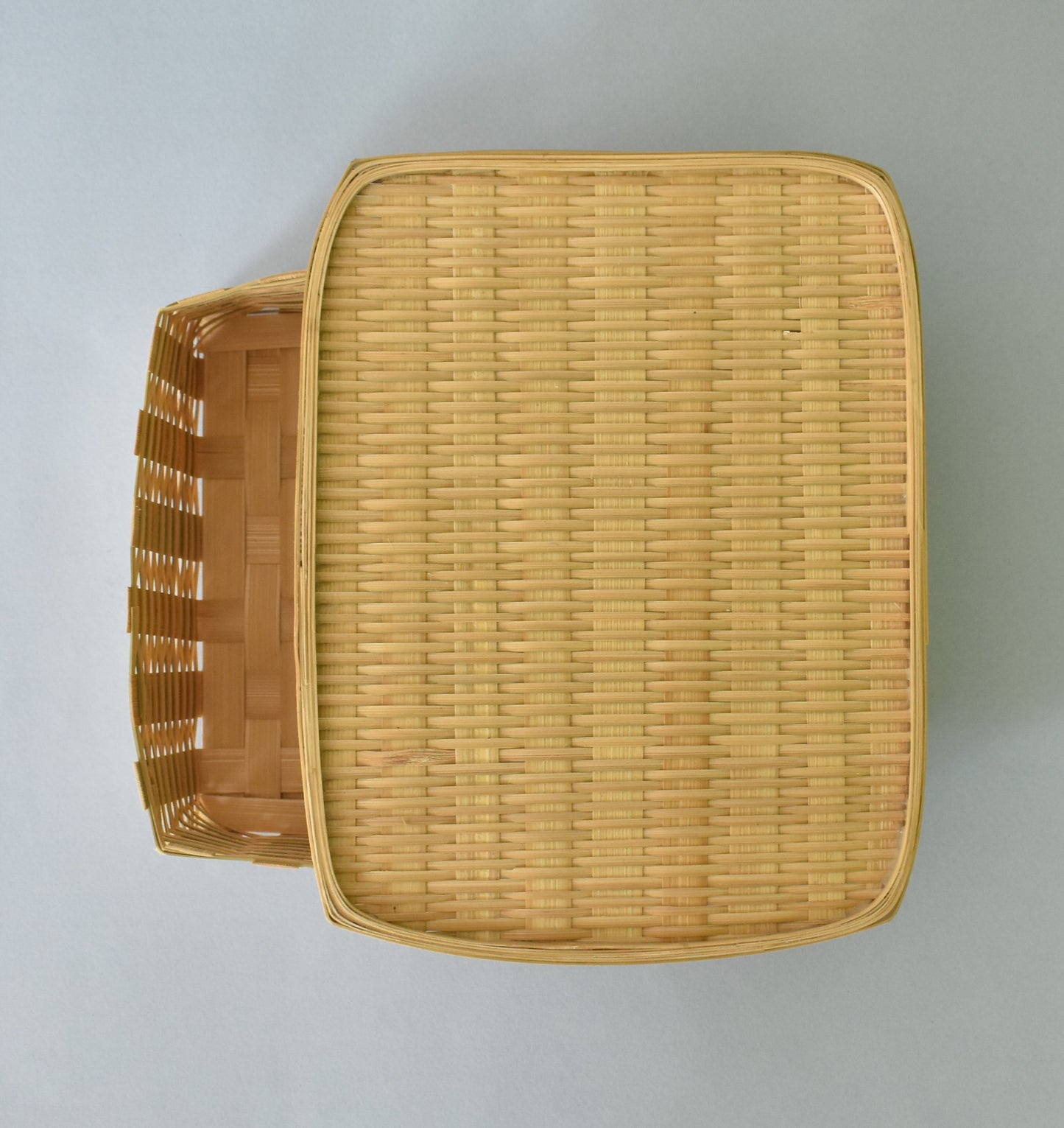 Bamboo Multi Purpose Storage Basket | With Lid