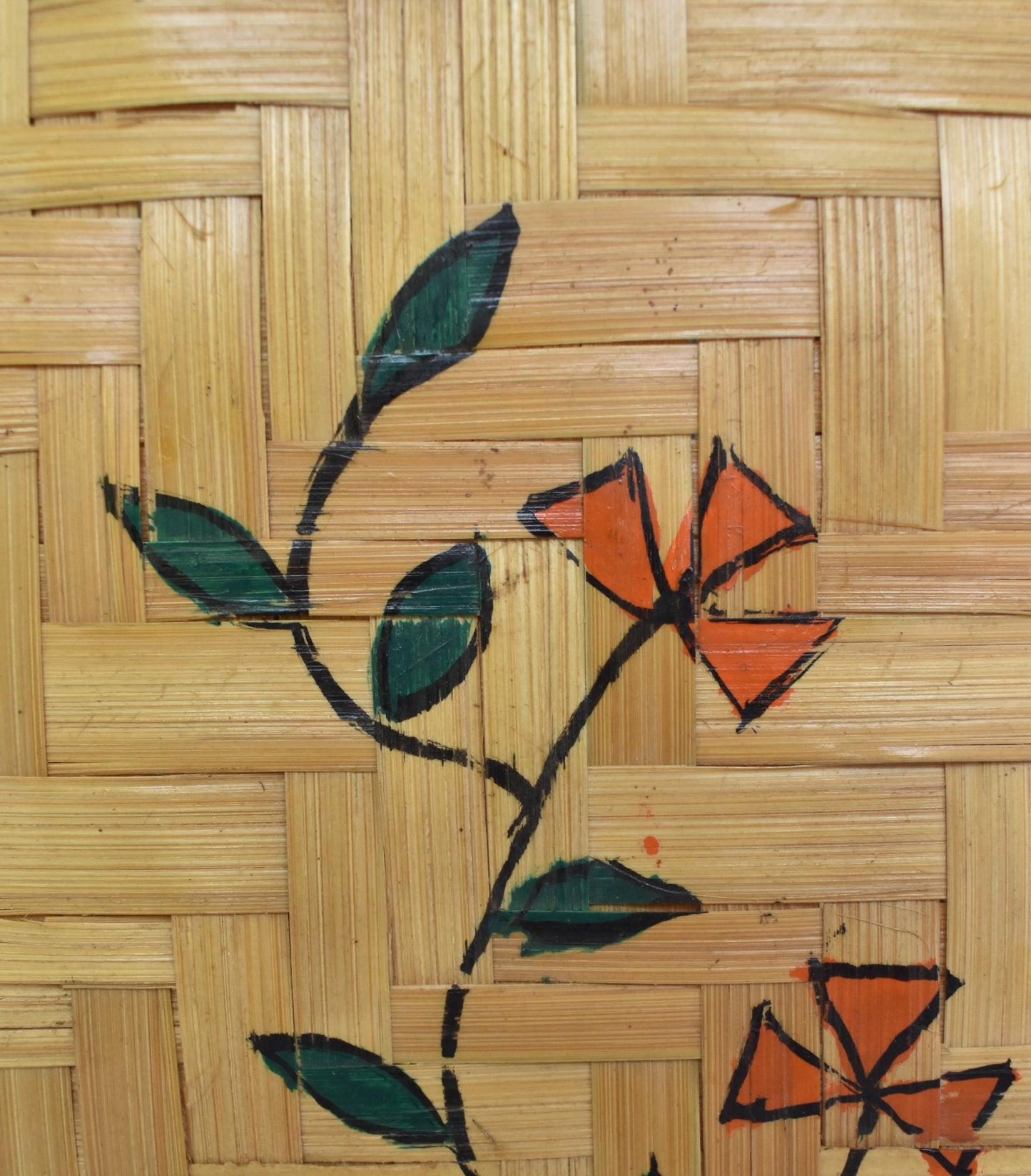 Jute + Bamboo Bottle Holder