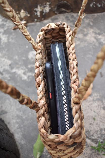 Water Hyacinth Sling Bag
